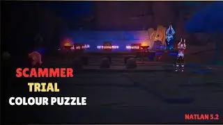 Scammer Trail Colour Puzzle | Luxurious chest | Achievement (Natlan 5.2 Genshin Impact)