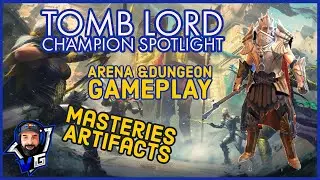 Raid Shadow Legends Tomb Lord Champion Guide & Masteries | Arena & Dungeon Gameplay