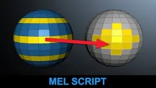 Copy Paste Material from Selected Face to Objects or Components in Maya