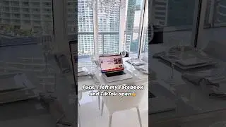 She found my computer open 😱 #relationship #gt500 #miami