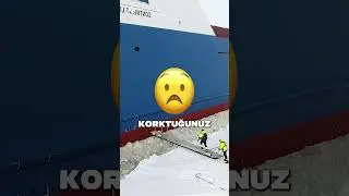 Kuzey Denizi'nde Gemiye Binmek Cesaret İster! 😱🚢
