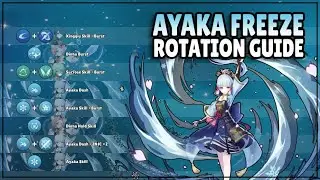 Ayaka Freeze Team Rotation Guide | Genshin Impact