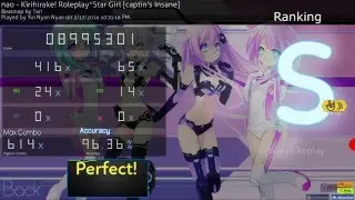 osu! - nao - Kirihirake! Roleplay*Star Girl [captin's Insane] HDHR Rank 43