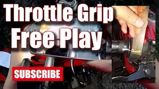 How To Adjust Throttle Free Play of Yamaha FZi | Two Ways
