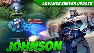 Johnson Test Server Gameplay / Advance Server / New / Update / MLBB - Mobile Legends