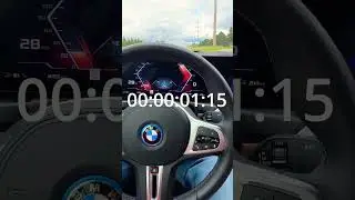 BMW i4 m50 - Разгон 0-60мч 🚀🔥#автообзор #тестдрайв #технологии