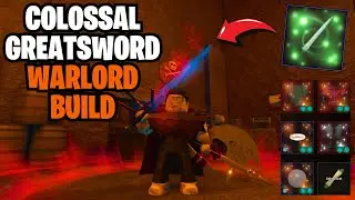 DENSE Warlord Build, Colossal Greatsword | Arcane Odyssey