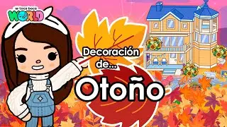 🍂🏡 ¡Decoro Mi Chalet de Otoño! | Toca Boca Life World 🎮