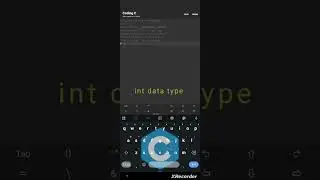 C programming tutorial lesson 2 (int data type)