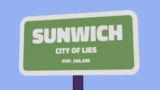 Sunwich - City of Lies (Official Lyric Video)