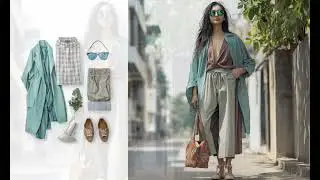 Process of Fashion Styling in AI