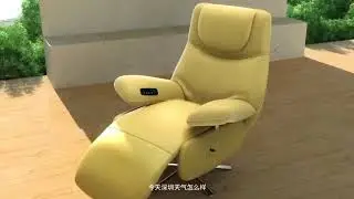 AIoT furniture, intelligent voice sofa 3D product animation
