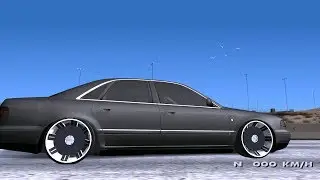 Audi A8 S8 d2 Lowstance Gameplay GTA SA 2,7K _REVIEW