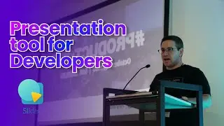 How to Create Presentations with Markdown for Devs - Slidev