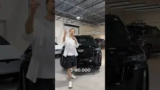 The BOAT that goes 0-60 in 4.4 sec 🔥 Cadillac Escalade ESV | 6.2 V8 682 hp #carslover #suv