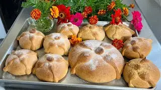 Pan de muerto tradicional
