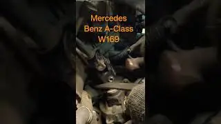 Как снять рулевой вал на Mercedes-Benz A Class W169