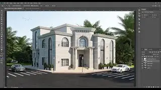 3dmax l vray exterior design - neu-classic villa lec 4