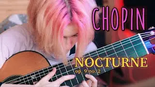 Chopin - Nocturne op. 9 no. 2 (10 string guitar, Marina Krupkina)