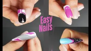 Quick & Easy Nail Art: 4 Press-On Nail Designs!