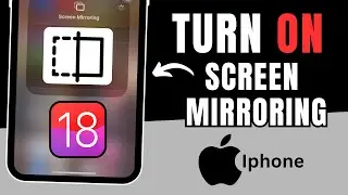 How to Turn ON Screen Mirroring on iPhone