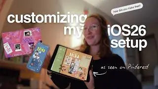 How to customize wallpapers, widgets & icons (iOS26) ⊹ In-depth Canva tutorial & FREE template