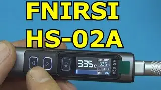 НОВЫЙ ПАЯЛЬНИК ОТ FNIRSI HS-02 100 ВАТТ-ТОП?👍