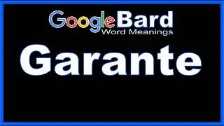Garante Meaning from Google Bard #chatgptban #italy #prompts
