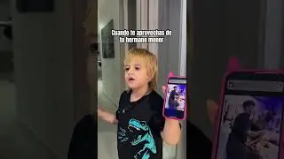 El hermano menor es el que hace los mandados
