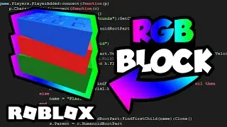 Roblox Studio Tutorial - HOW TO MAKE AN RGB BLOCK