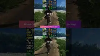 RTX 4060 vs RX 7600 Ghost Of Tsushima