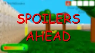 The new item in Baldi's Basics Plus 0.5 is crazy useful! (and funny too)