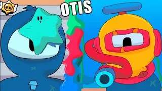 NEW BRAWLER OTIS ORIGIN - Brawl Stars Animation