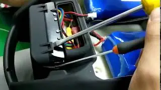 How to  remove the power button cover for Rockwheel GT16