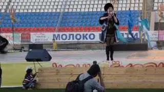 2013 Гиляна Бембеева калмыцкая песня Шарка-Барка выступление в Улан-Удэ, Бурятия, Хамаг Монгол