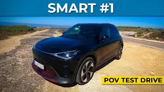 Smart #1 2023 - Walkaround + POV Test Drive - Brabus Edition 428 PS
