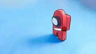 Como fazer Among Us de papelão