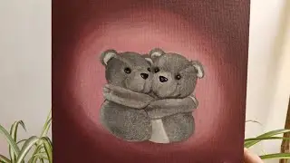 Painting my 10+ years old plushie [Title: 
