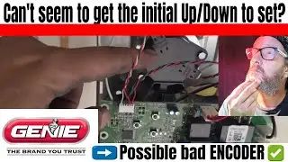 🆕Genie Garage Opener Limit Setting Not Working | Bad Encoder❓