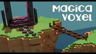 MagicaVoxel island process