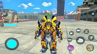 Bumblebee Multiple Transformation Jet Robot Car Game 2023 #36 - Android Gameplay