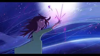 Whishing stars ! 2D rough animation