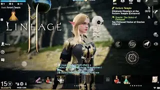 Lineage 2 M Global Release PC - Elven Priest Gameplay | ULTRA Graphics Setting