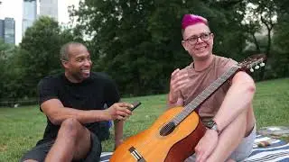 NYC Central Park Interview With @alfcnz