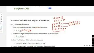 Finding the Equation for Arithmetic Sequences