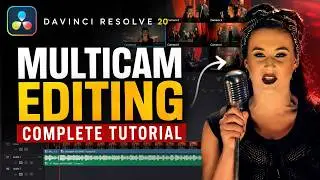 How to Edit with MULTICAM In Davinci Resolve | Complete Tutorial