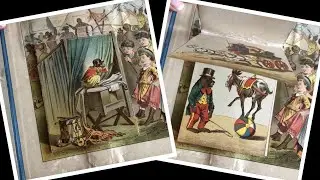 Cinematic Flip Pop-up Paper Mechanism | Was der Jahrmarkt bringt (1880s)