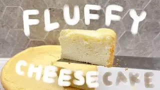 How to make FLUFFY JAPANESE BAKED CHEESECAKE