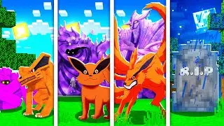 LIFE CYCLE OF SUSANOO AND KURAMA in Minecraft!