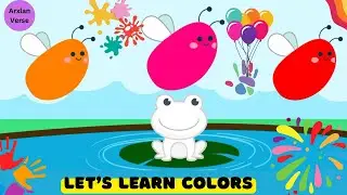 Colours For Kids | Cartoon Animation Color Songs | Learning Video For Toddlers #colorsforkids #red
